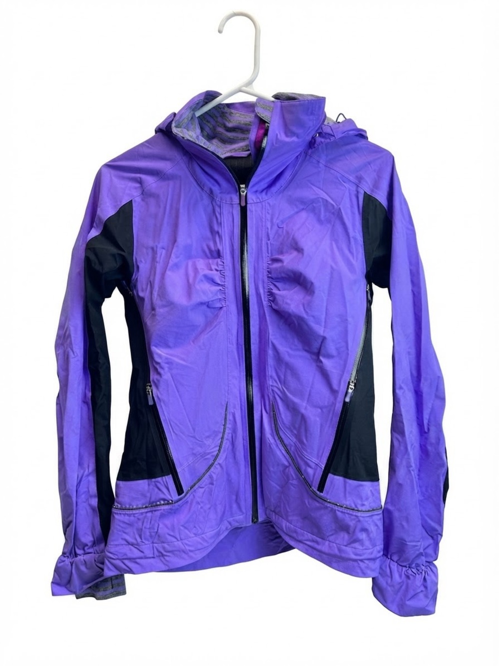 Early Era Lululemon Archive Purple Colorblock Windbreaker - Size 6